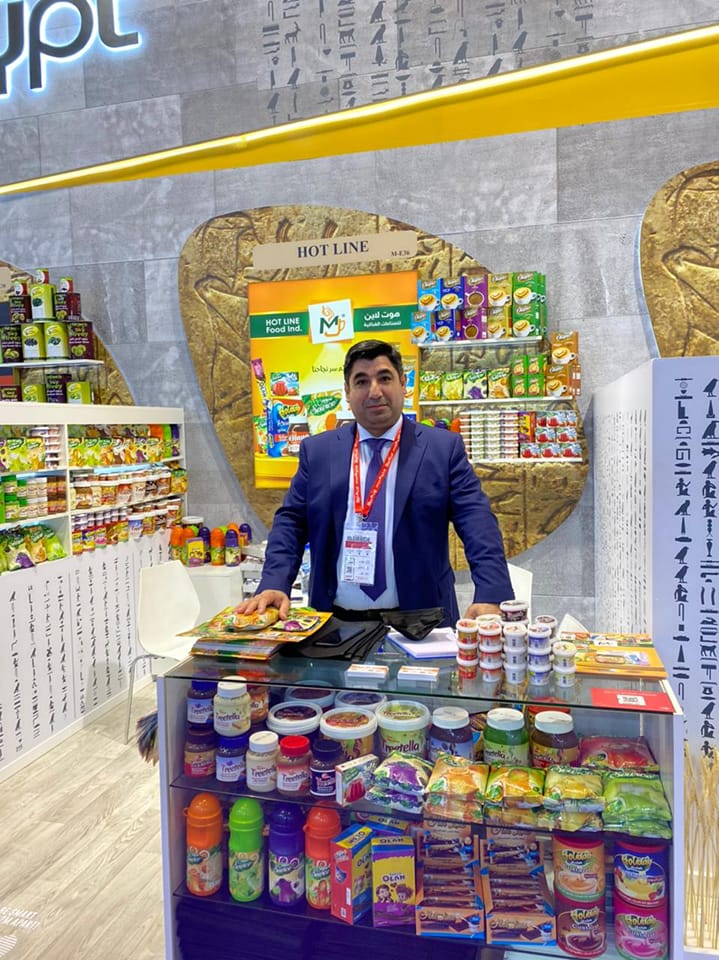 مشاركة شركة هوت لاين للصناعات الغذائية في gulfood 2023