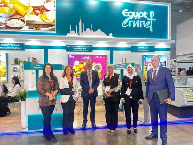 التمثيل التجاري يشارك في فعاليات الجناح المصري بالدورة 34 من معرض موسكو الدولي للأغذية World Food Moscow
