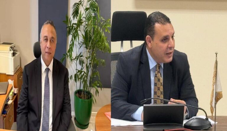 الدكتور عبدالعزيز الشريف رئيس التمثيل التجاري و محمود بزان رئيس المجلس التصديري للصناعات الغذائية