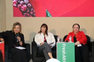 انطلاق جلسة نقاشية بعنوان ” دور رئيسى لتمكين المرأة فى مستقبل الغذاء والأعمال الزراعية “