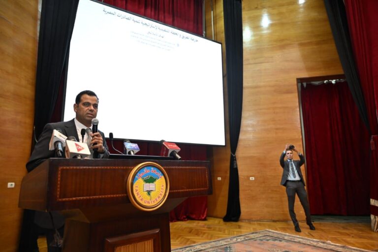 حاتم النواوي الرئيس التنفيذي لصندوق تنمية الصادرات والهيئة العامة لتنمية الصادرات