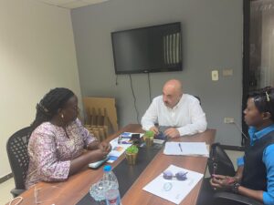 اتحاد مستثمرى المشروعات يستقبل رئيسة شبكة سيدات الأعمال والتصنيع بأوغندا (AWIP) على هامش مؤتمر العلمين أفريقيا
